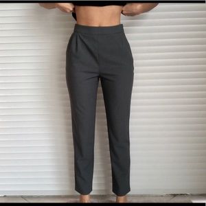 Lulus grey trouser pant